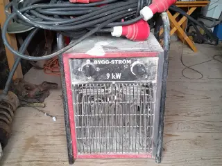 380 v industrivarmeblæser