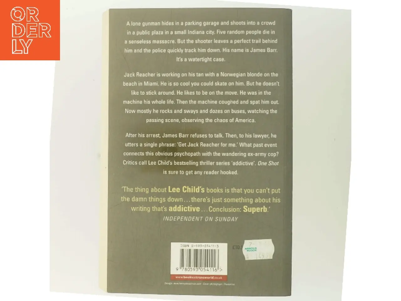Billede 3 - One Shot af Lee Child (Bog)