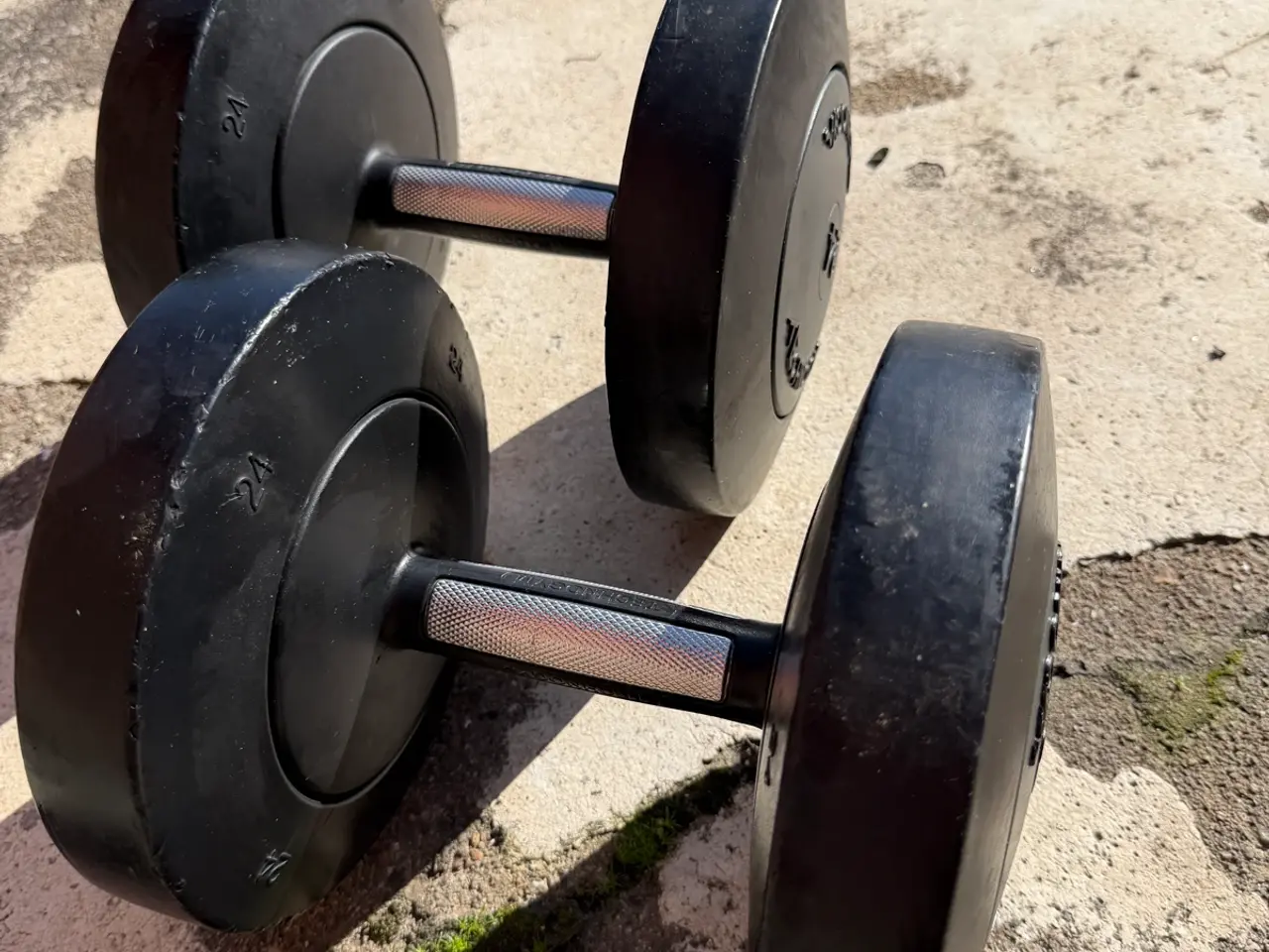 Billede 3 - Technogym Urethane håndvægte (2 x 24 kg.)