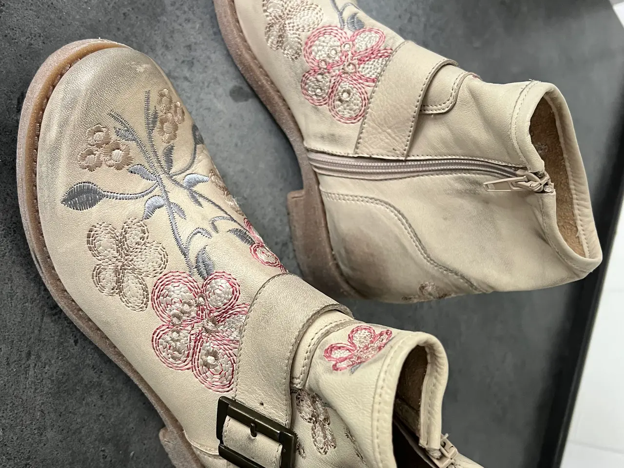 Billede 13 - Cream boots støvle