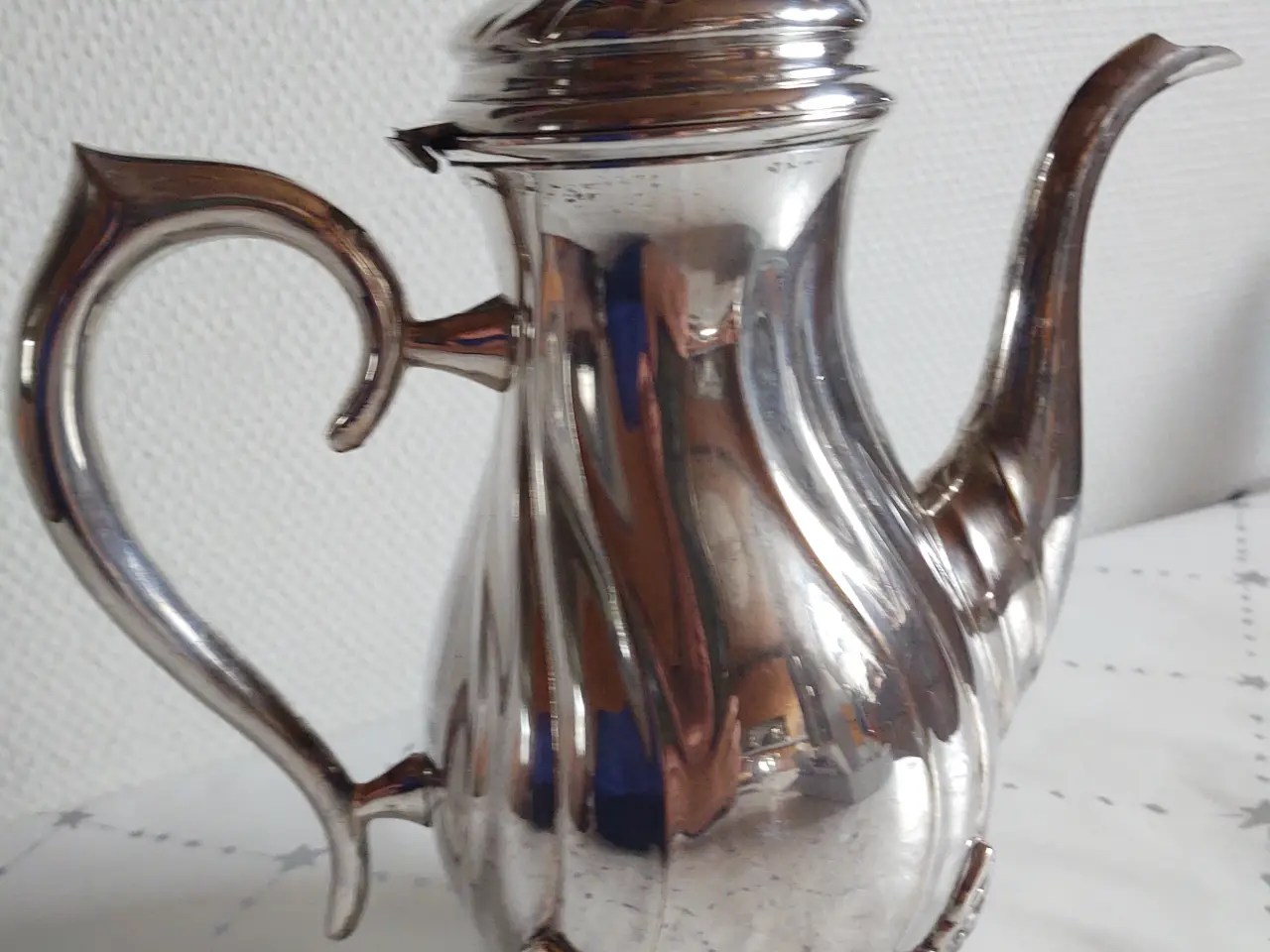 Billede 1 - Sølv kaffekande høj 24½cm
