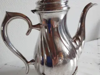 Sølv kaffekande høj 24½cm