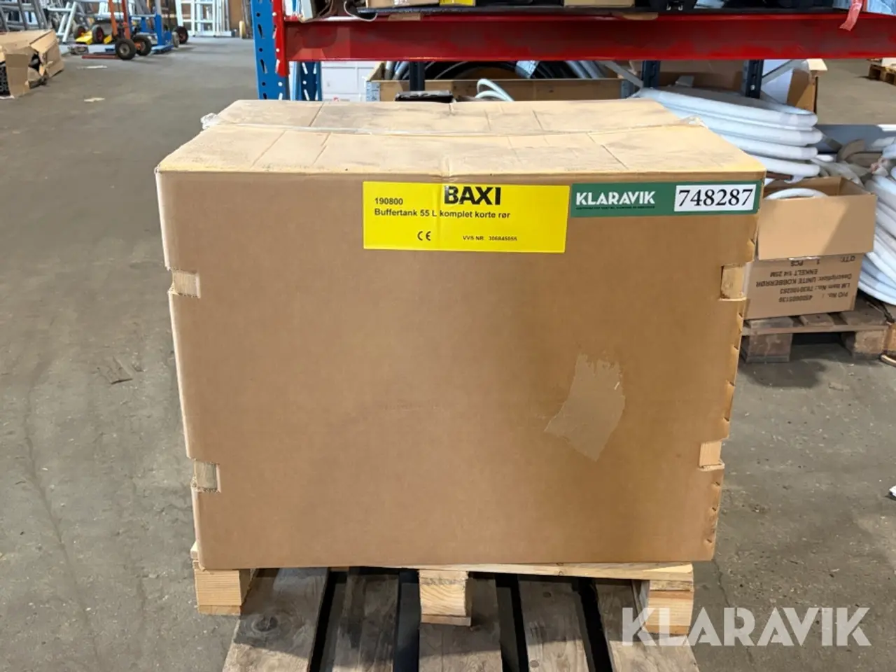 Billede 4 - Buffertank Baxi 55 liter 1 styk