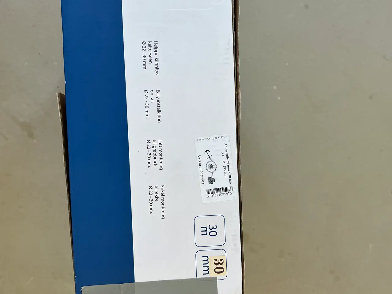 Billede 4 - Ankeline 30 meter langt, 30 mm bredt
