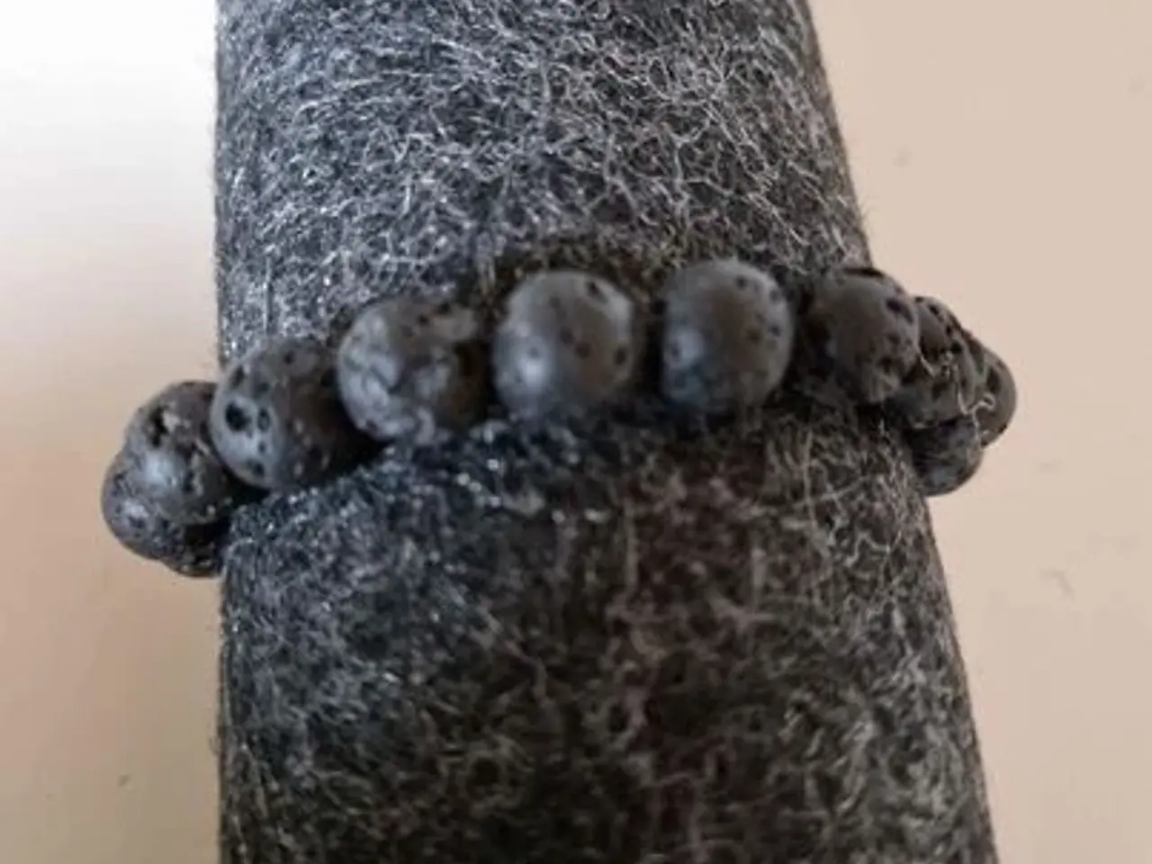 Billede 1 - Lava armbånd sort