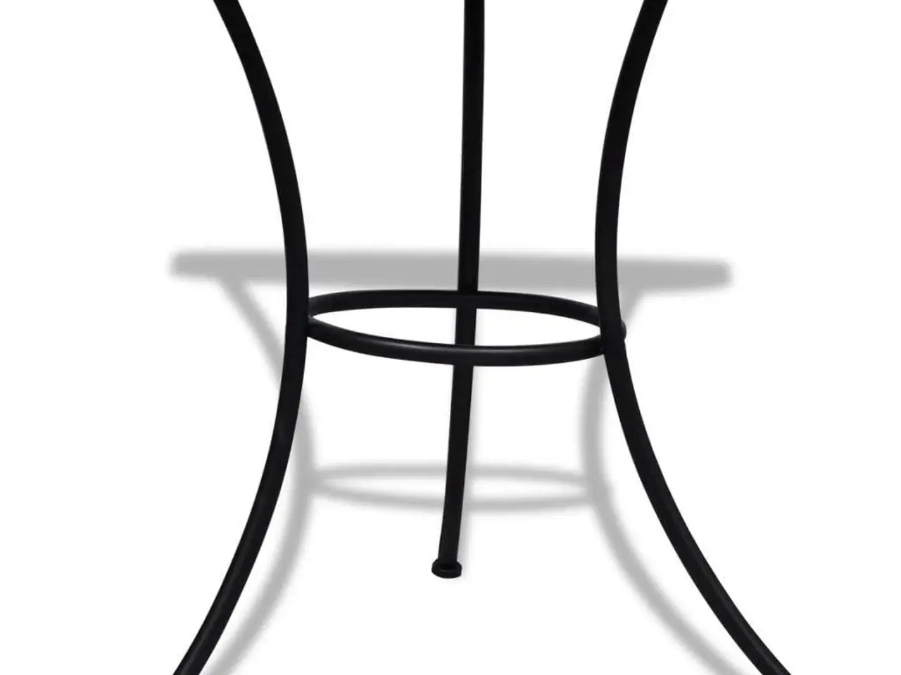 Billede 3 - Bistrobord 60 cm mosaik sort og hvid