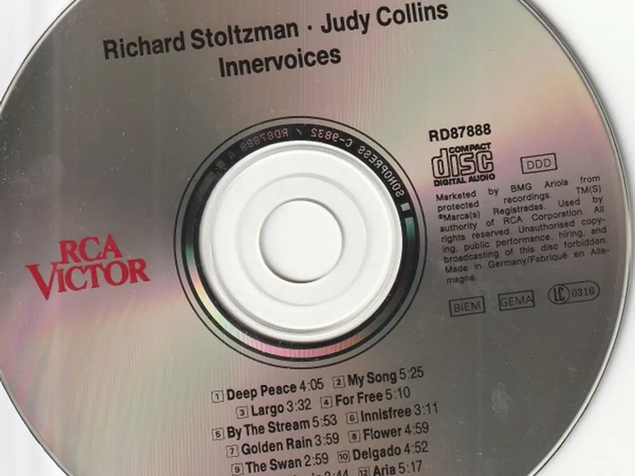 Billede 3 - Richard Stoltzman with… – Innervoices – CD