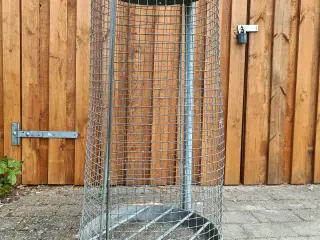 affaldsstativ, galvaniseret