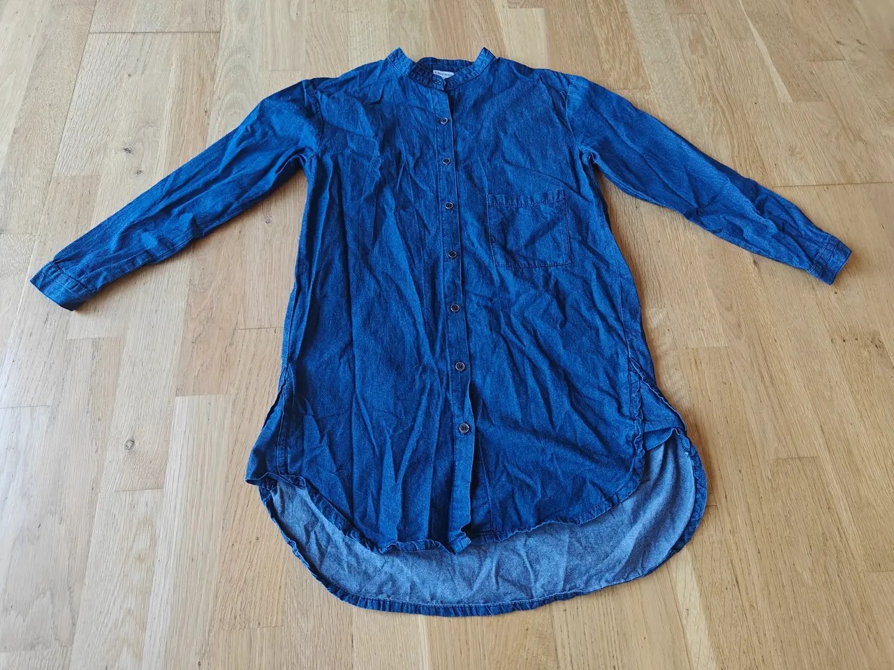 Billede 1 - Friends Denim Skjorte Kjole, Pige, str. 128