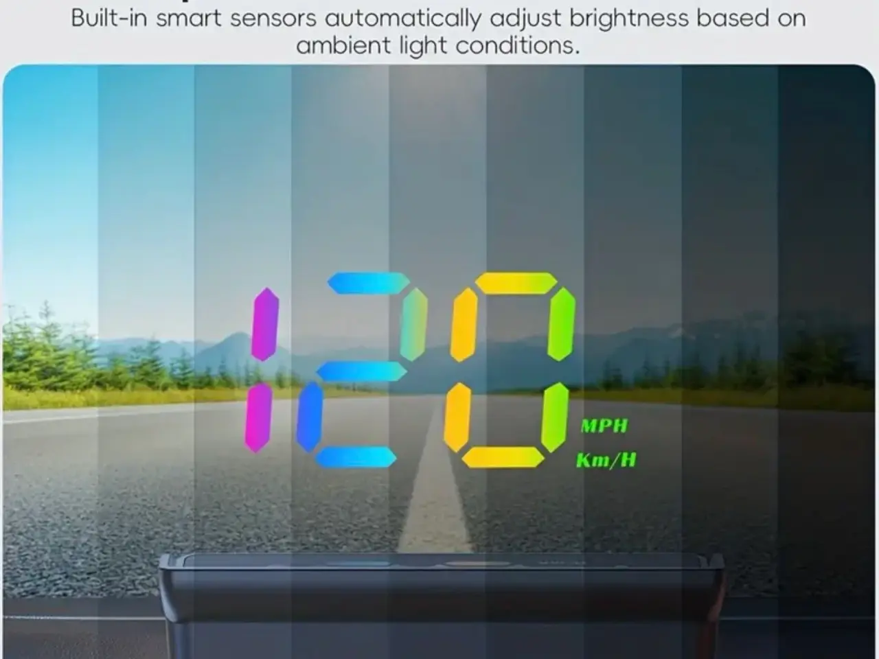 Billede 4 - W1S Bil Head-Up Display (HUD) - Let at bruge, Plug