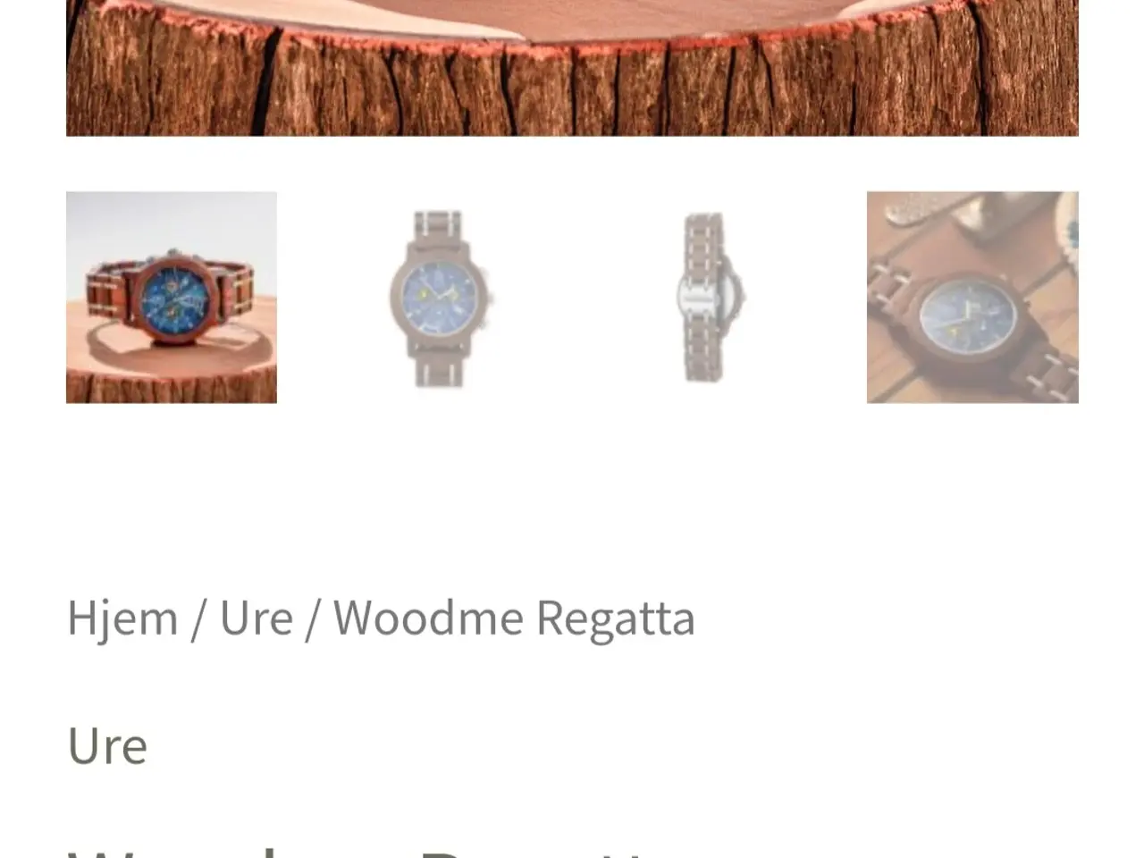 Billede 1 - WOOD ME REGATTA UR