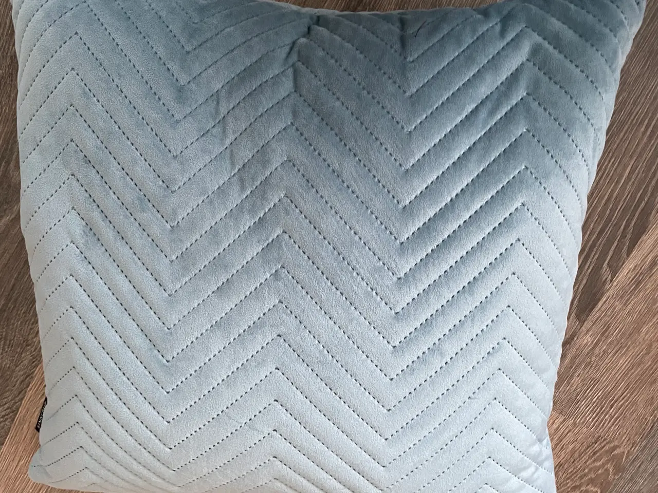 Billede 1 - pude - lyseblå - 40x40 cm