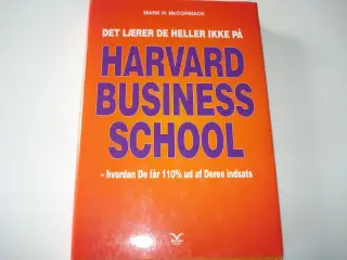 Det lærer de heller ikke på Harvard Busi