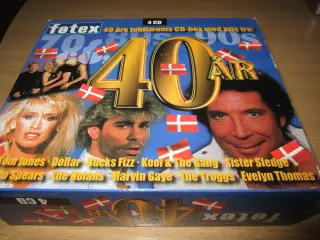 BYD. 40 ÅRS JUBILÆUMS CD-BOX.