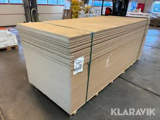 Gipsplader Norgips Hardplatte - 90 styk
