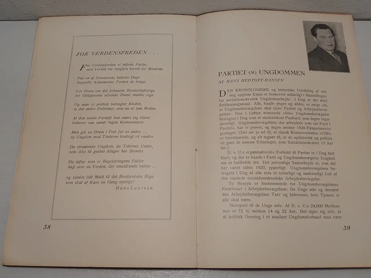 Billede 4 - Fra Trældom mod Dagning. DSU gennem 50år. 1935.