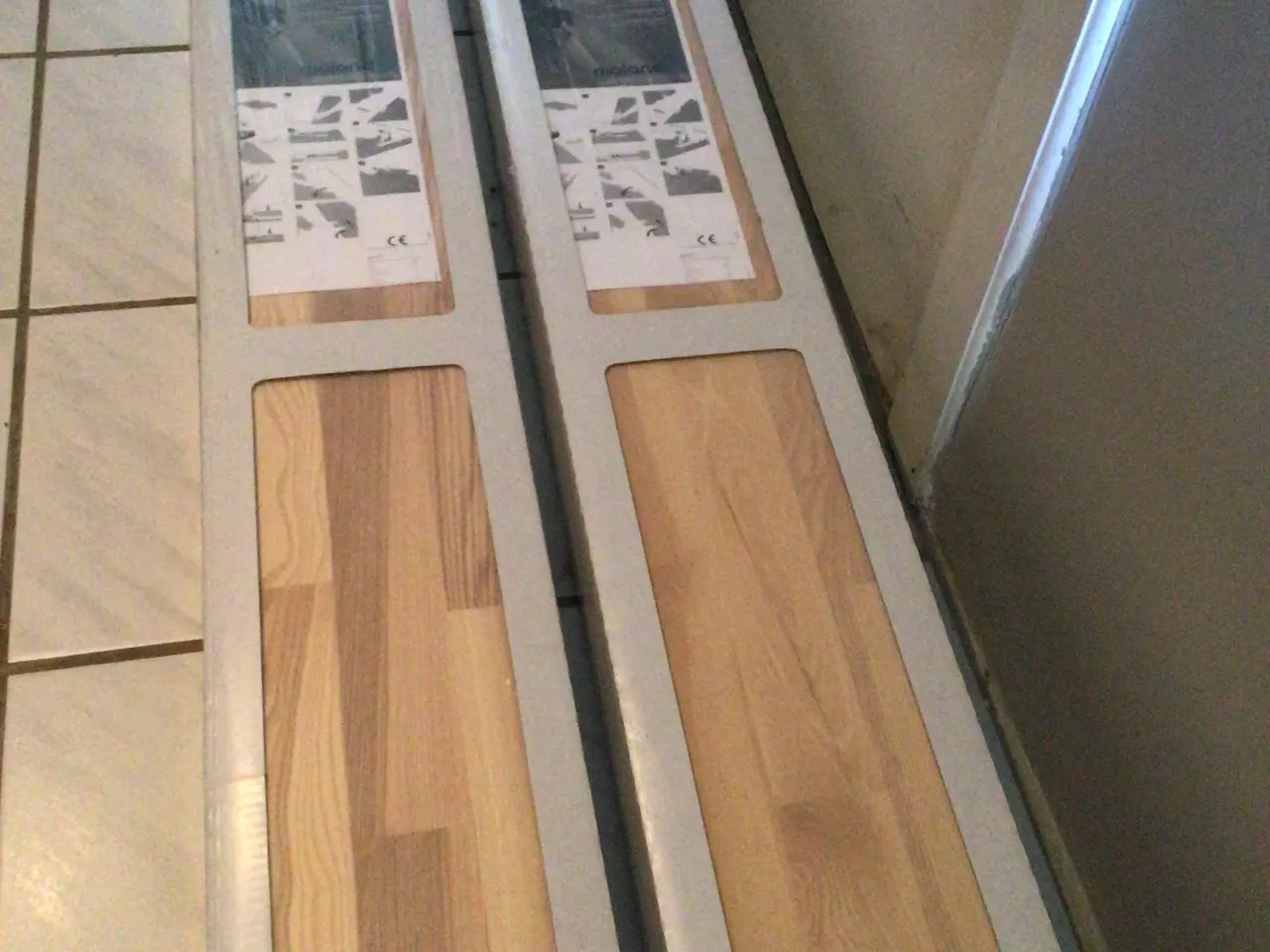 Billede 2 - 2 stk komplet nye pakker gulve moland