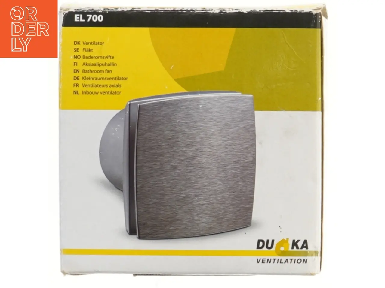 Billede 2 - Duka EL 700 alu ventilator fra Duka (str. 15x15x12 cm)