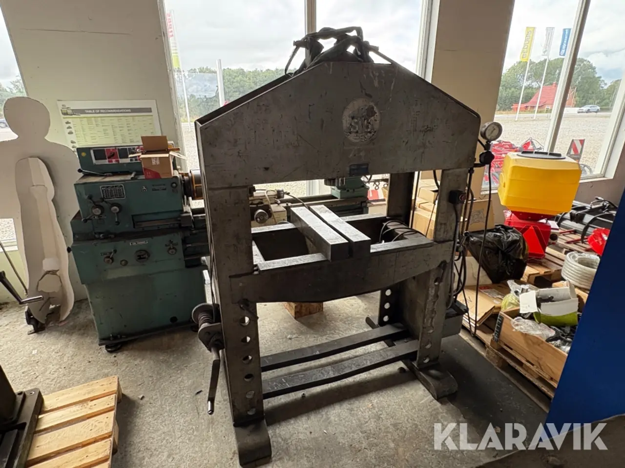 Billede 2 - Hydraulisk presser Stenhøj Hydraulik A/S 100 Ton