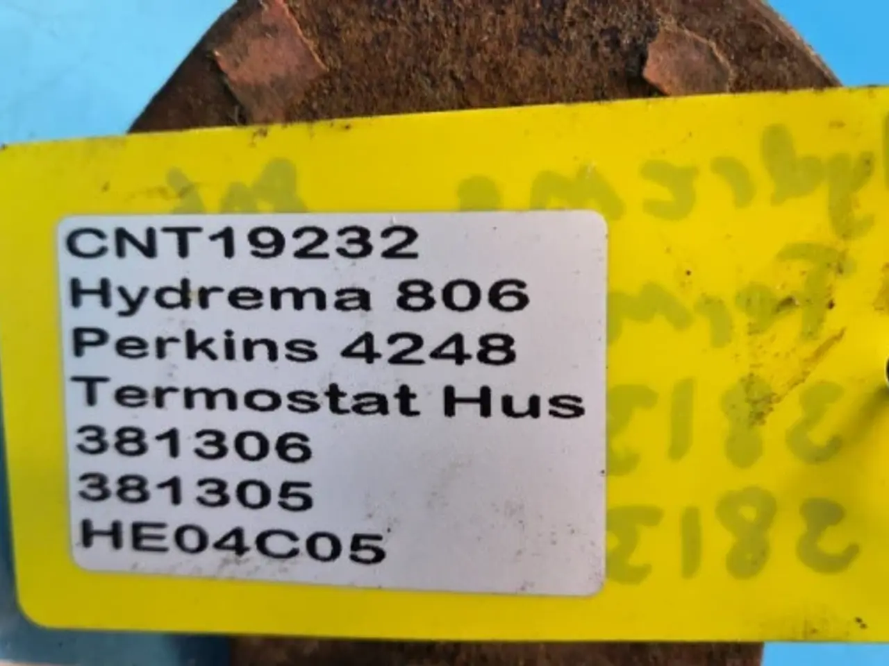 Billede 10 - Perkins 4.248 Termostat Hus 381306
