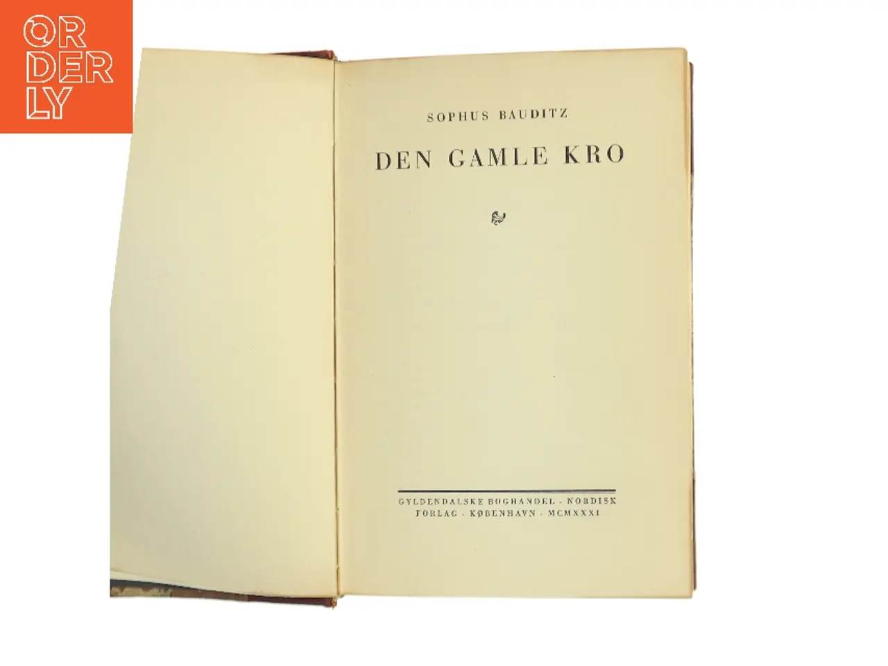 Billede 2 - Den gamle kro af Sophus Bauditz (Bog)