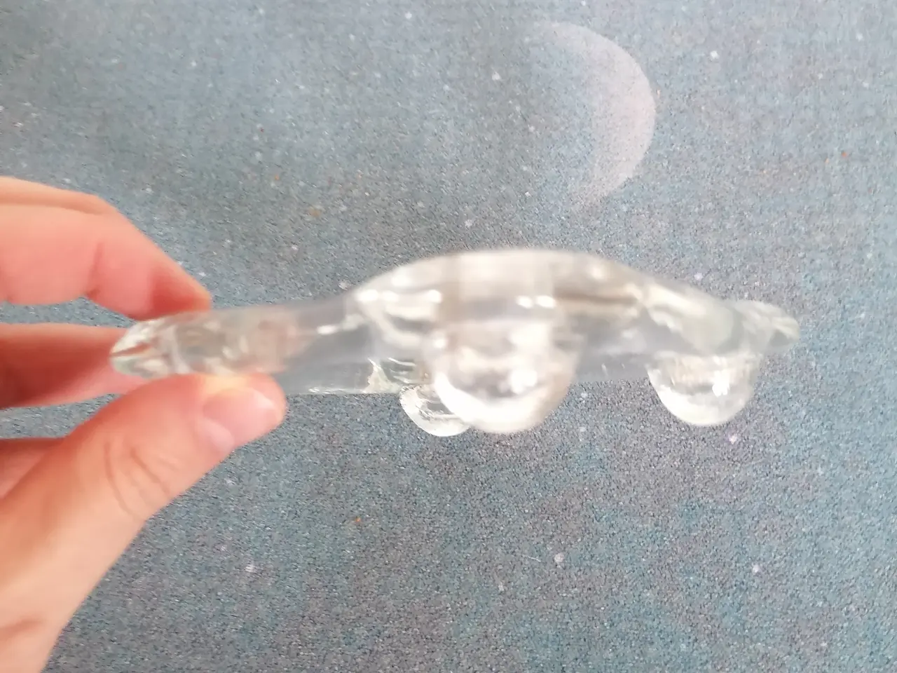 Billede 2 - Smuk Pukeberg Glassbrük Lysestage