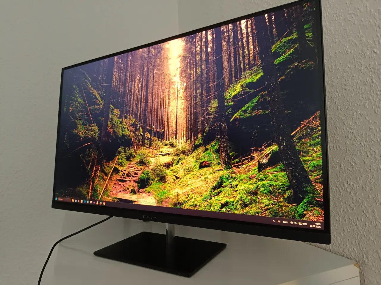 Billede 1 - HP Envy 27s - 4K skærm til arbejde og studie