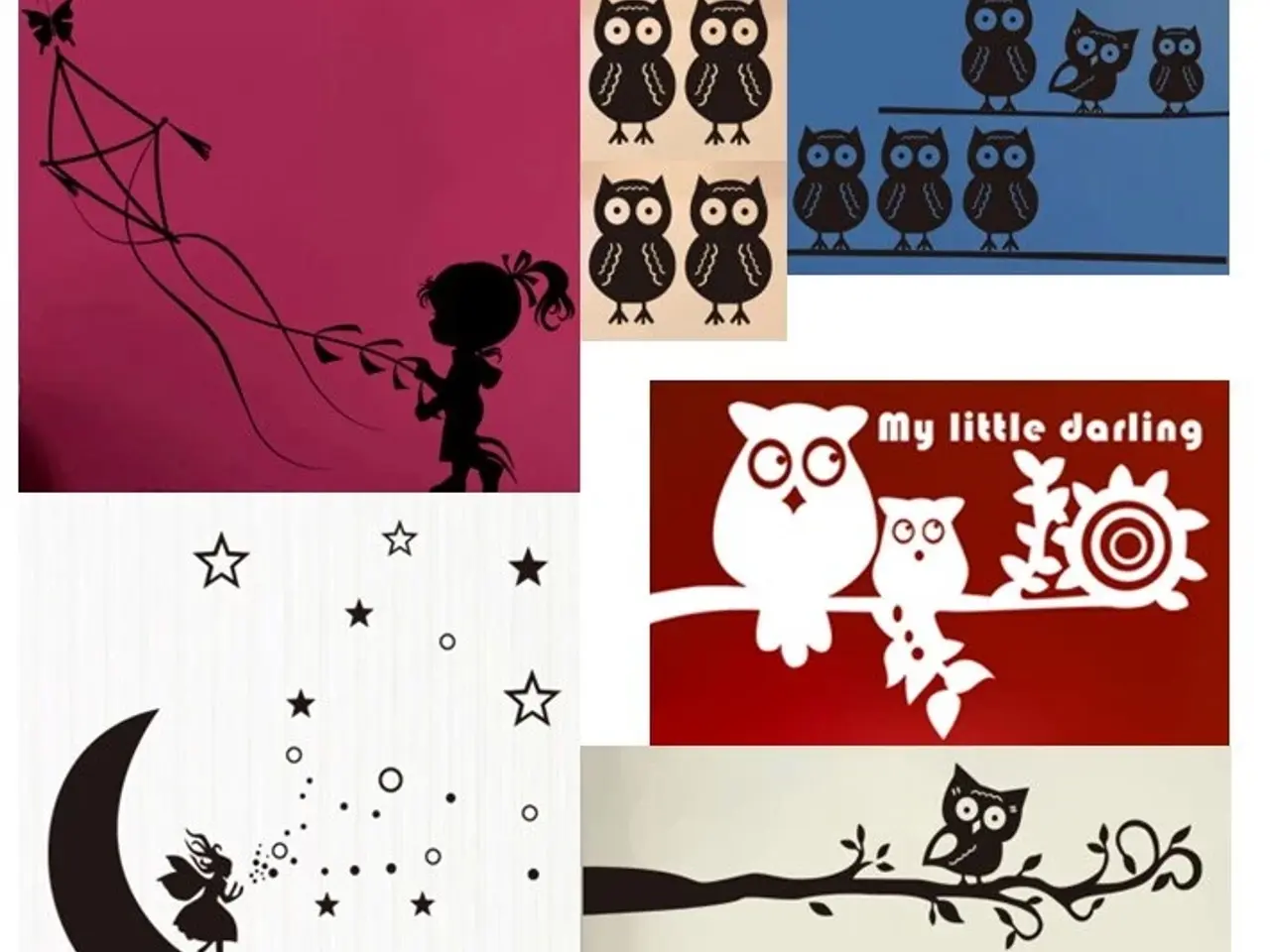 Billede 13 - Parti med 740 wallstickers