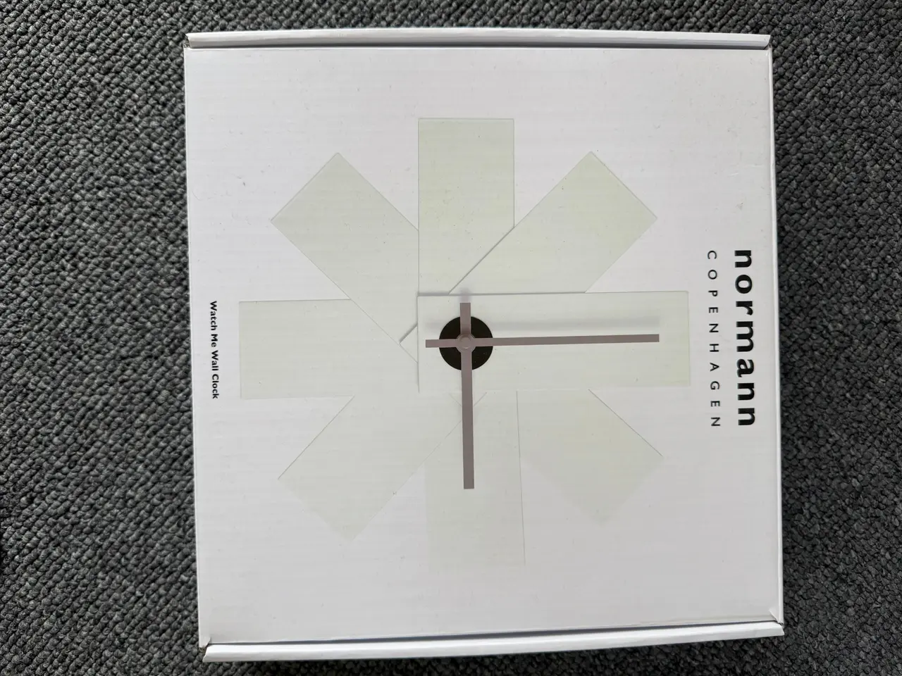 Billede 1 - Vægur fra normann – Watch me Wall Clock – Hvid