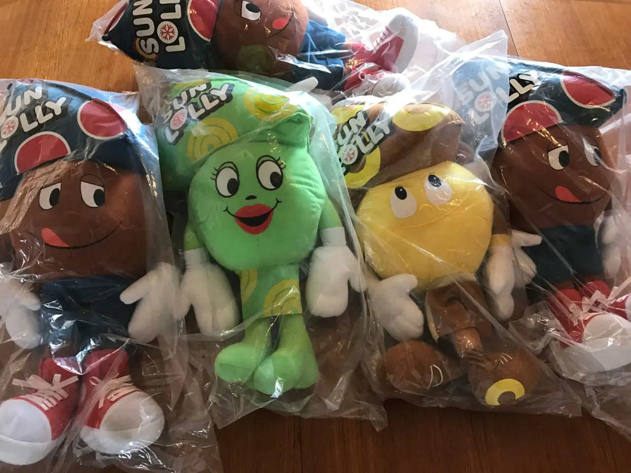 Billede 1 - 5 stk. store 'Sun-Lolly' bamser