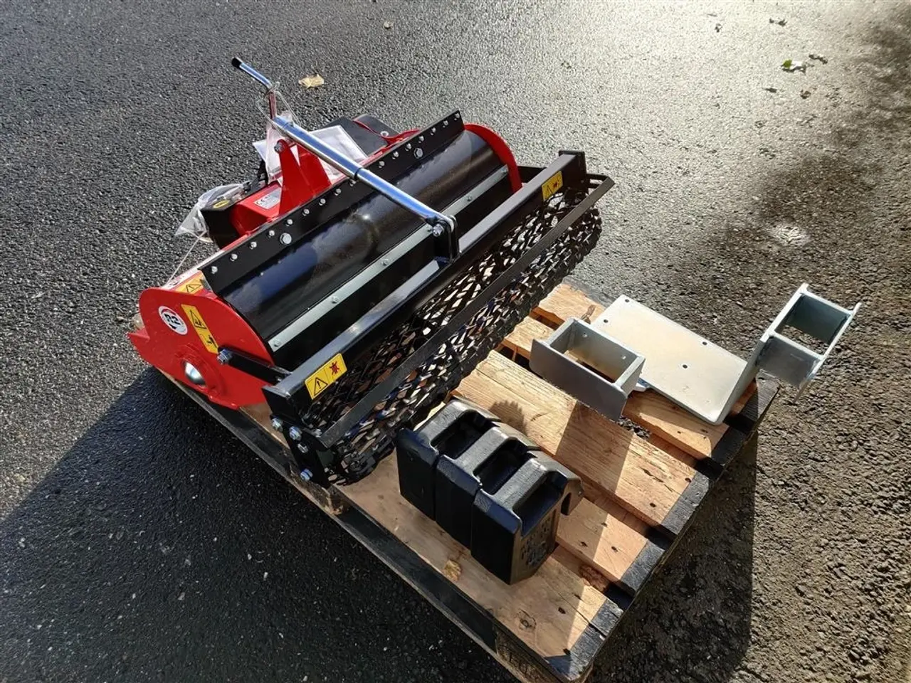 Billede 1 - Ferrari Stennedlægningsfræser 70cm inkl. frontvægte