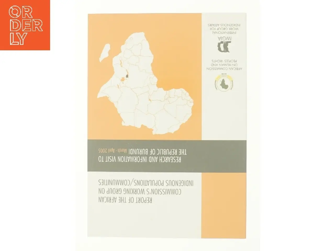Billede 2 - Repport of the african commissions working group on indigenous populations (bog)