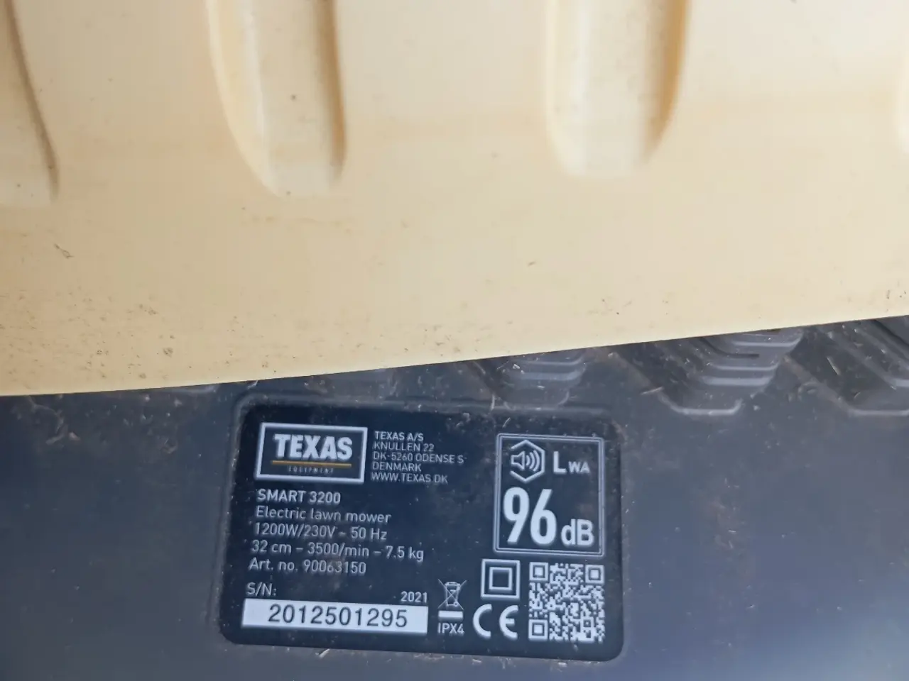 Billede 3 - TEXAS Smart 3200 el plæneklipper 1200watt