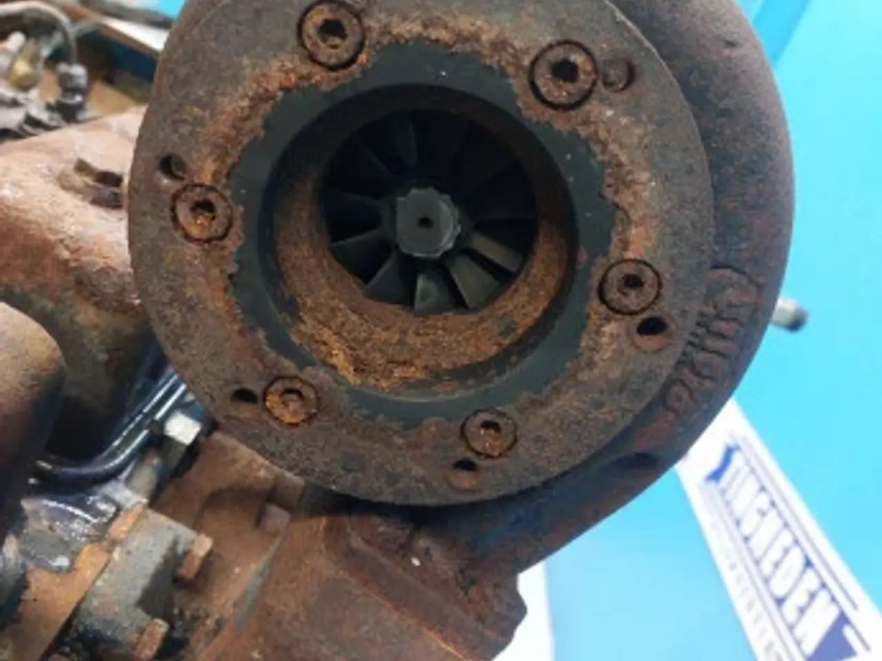 Billede 11 - Massey Ferguson 7256 Motor 