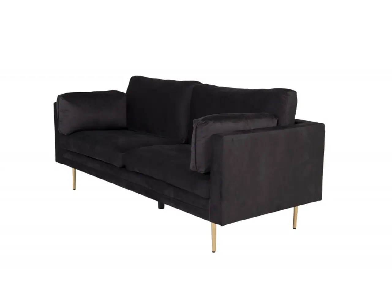 Billede 5 - Boom 3 personers Sofa  - Sort og Messing