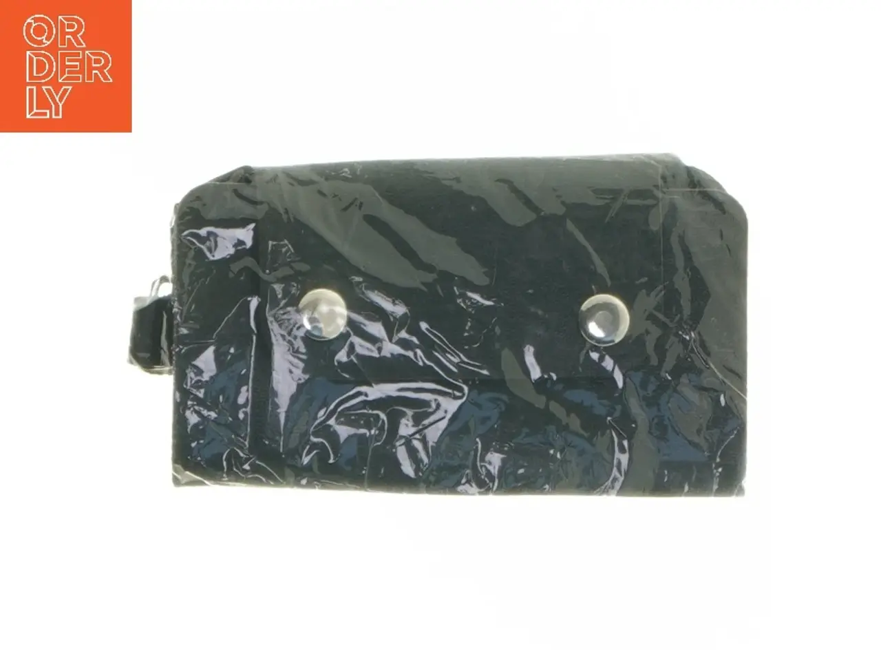 Billede 2 - Sort pung med knapper (str. 11x6 cm)
