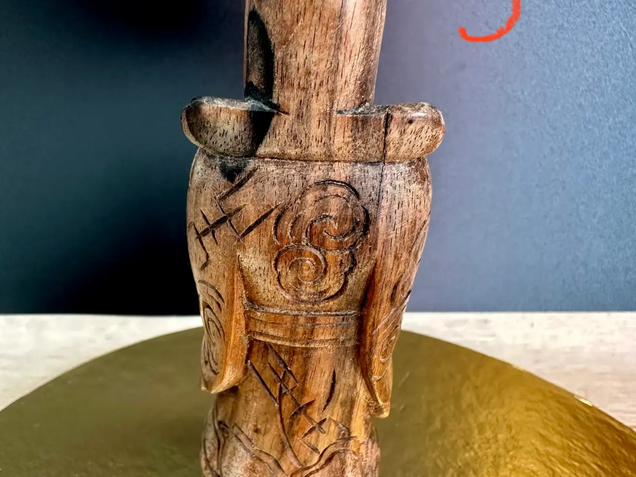 Billede 11 - Vintage/ antikke håndskårede orientalske figurer