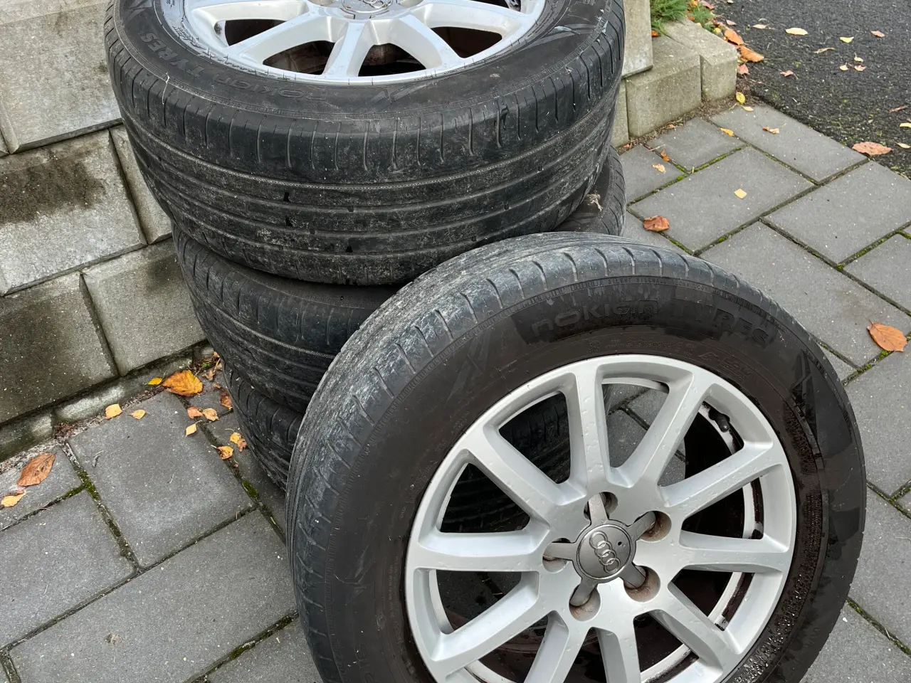 Billede 1 - Originale Audi Alufælge