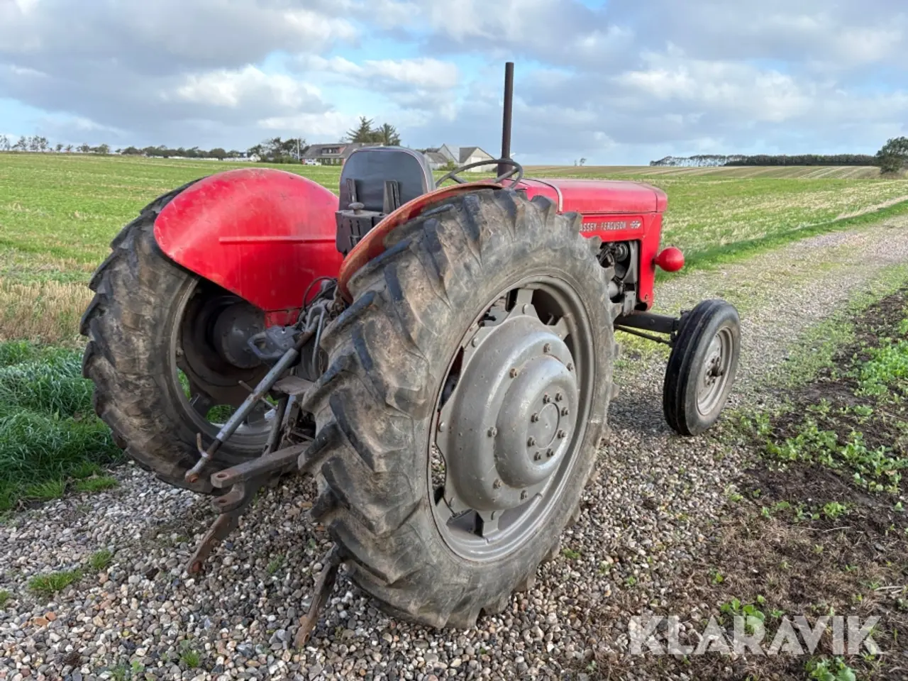 Billede 3 - Veterantraktor Massey Ferguson 65