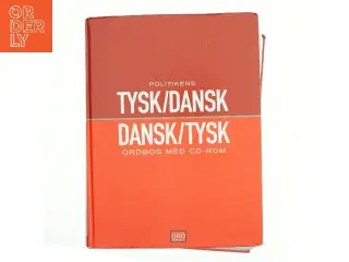 Politikens tysk-dansk, dansk-tysk ordbog (Bog)