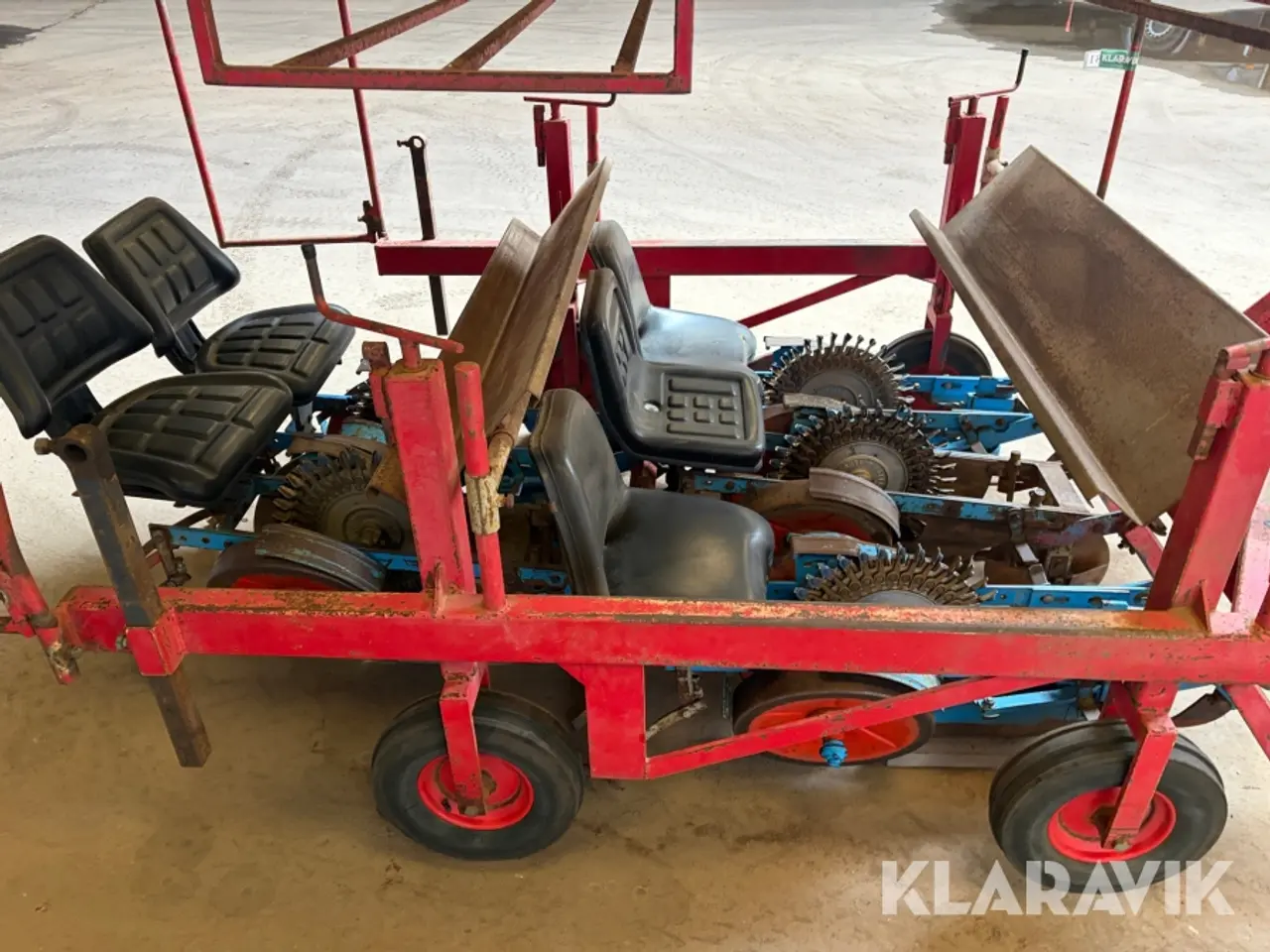 Billede 5 - Priklemaskine Egedal Transplanter M 5 rækker