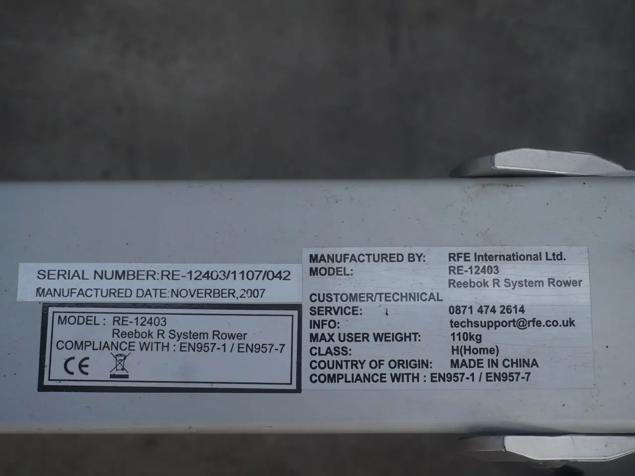 Billede 5 - Romaskine -   Rebok - R-system Rower
