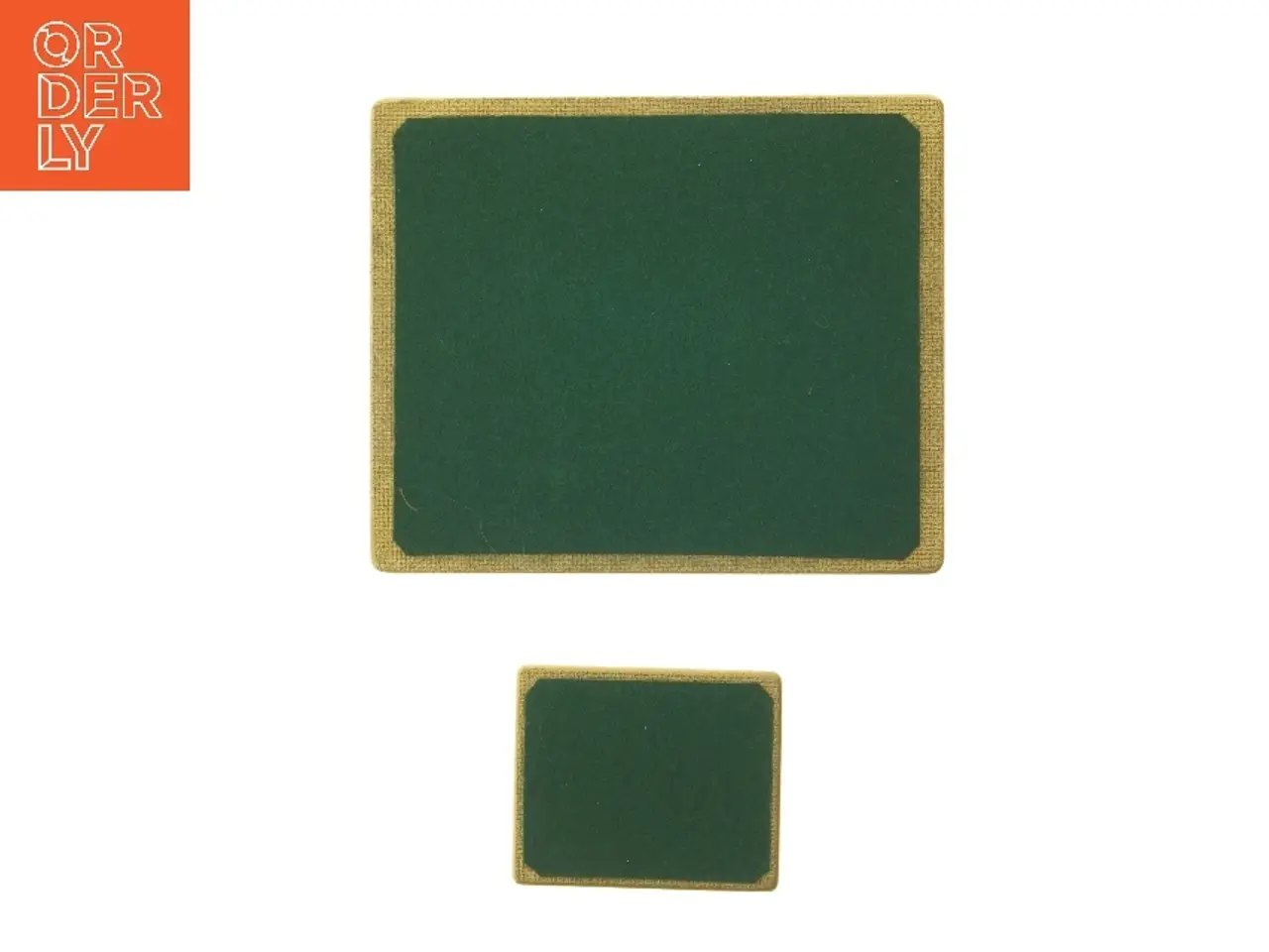 Billede 4 - Vintage bordskånere (str. 19,5x23,5 og 9x11 cm)