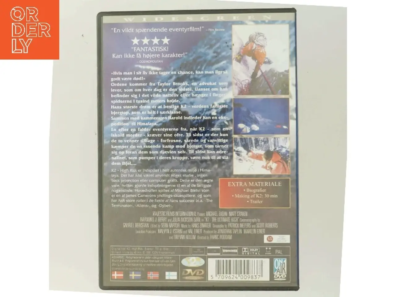 Billede 3 - K2 High Risk med Michael Biehn (DVD)