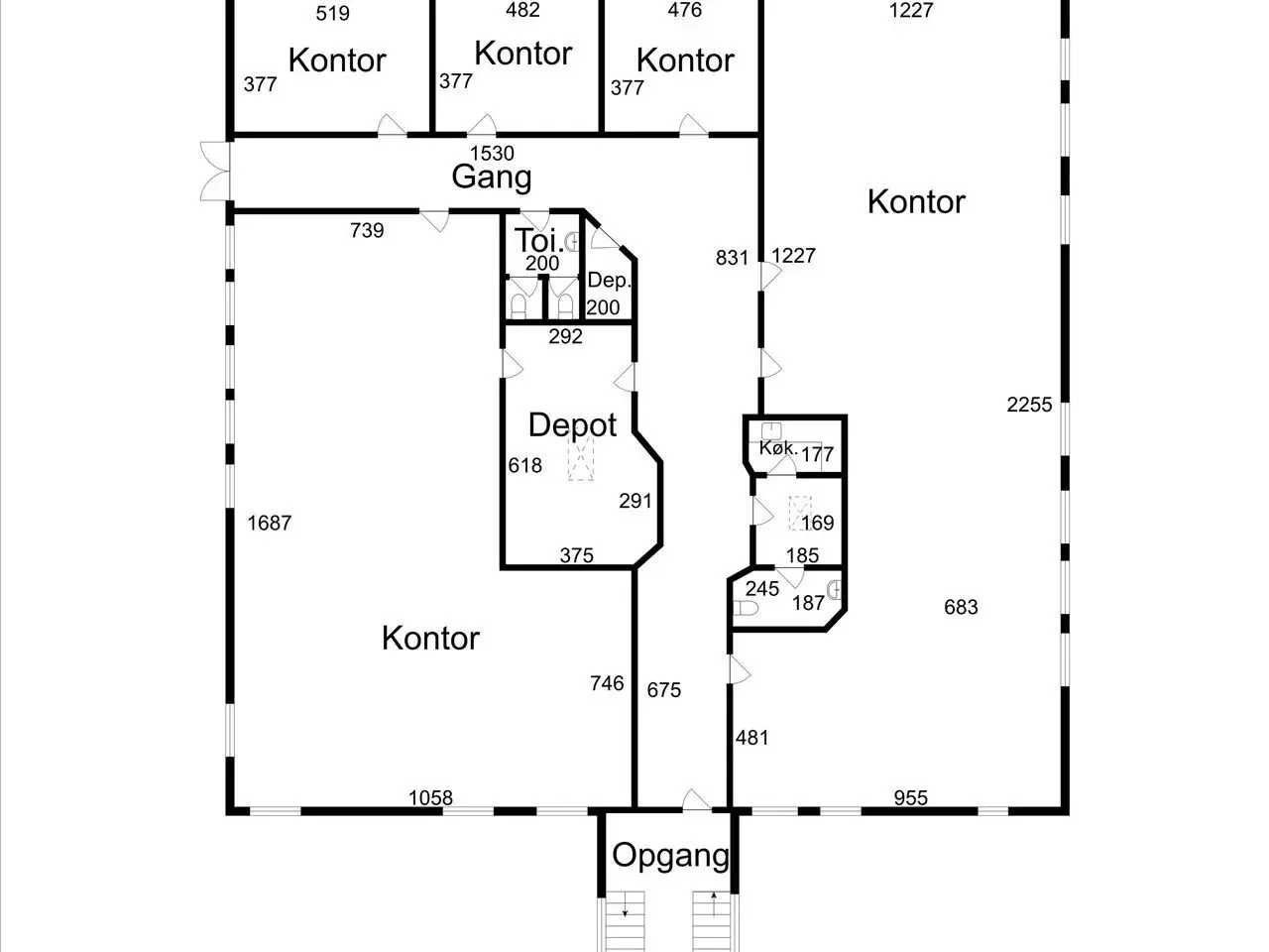 Billede 13 - Lejemål på ca. 1.000 kvm til kontor. undervisning. showroom m.m.