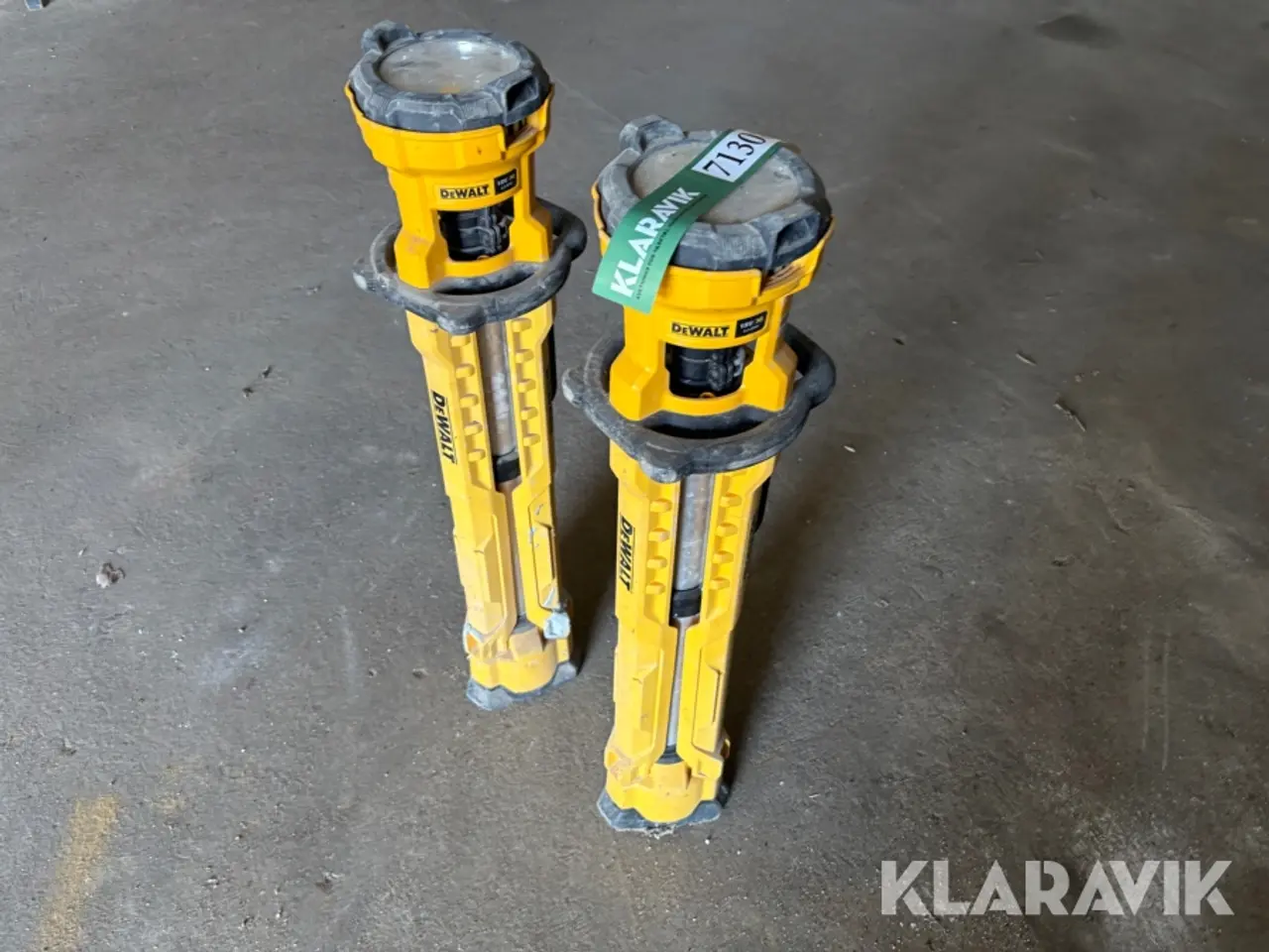 Billede 3 - Arbejdslamper 2 styk Dewalt DCL079
