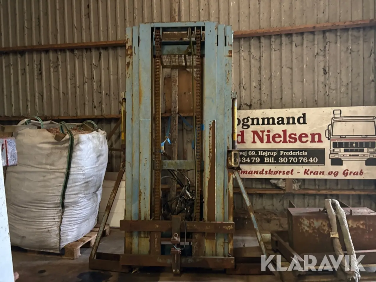 Billede 2 - Byggelift Stens til traktor / 6 meter
