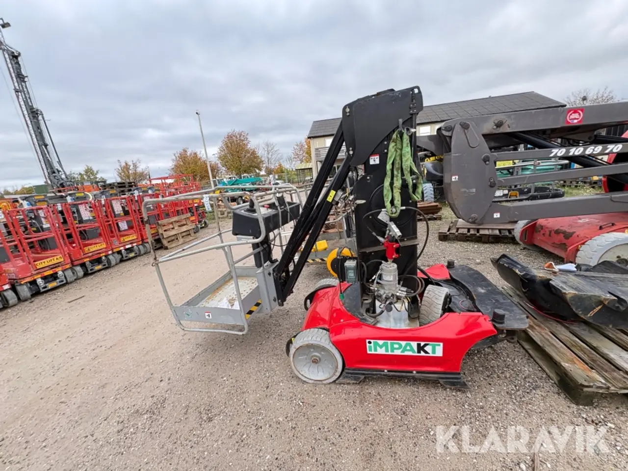 Billede 6 - Søjlebomlift Manitou 100 vjr