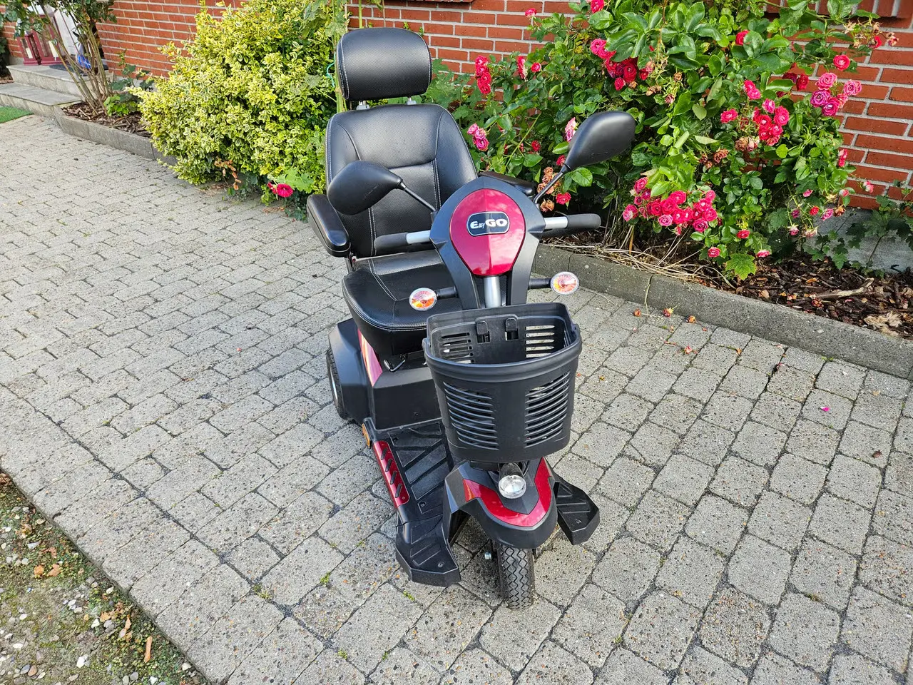 Billede 3 - Handicapscooter Easy Goo M3C Rød