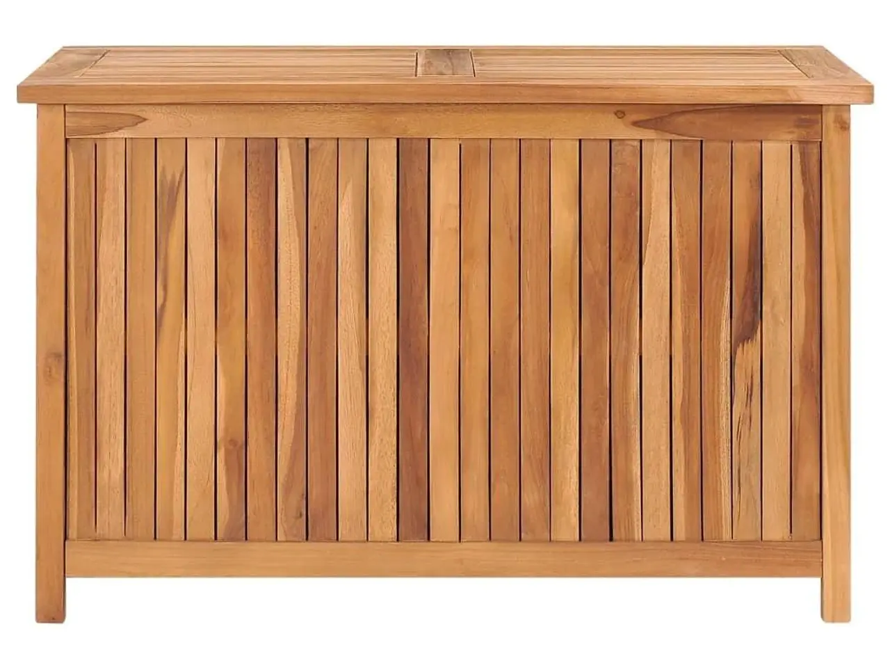 Billede 2 - Hyndeboks i massivt teaktræ - 90 x 50 x 58 cm